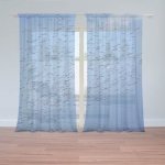 Sablio Záclony Hejno ptáků: 2ks 150x250cm – Hledejceny.cz