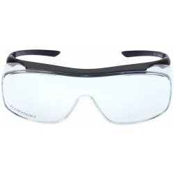 Klip na ochranné brýle Solognac s odolným čirým sklem kategorie 0 Clay 100 OTG