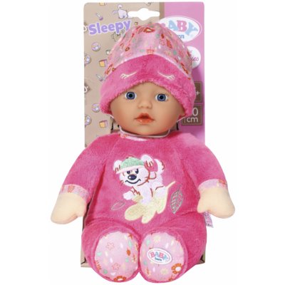 Zapf BABY born for babies Spinkáček tmavě růžový 30 cm – Zbozi.Blesk.cz