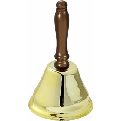 Zlatý zvonek velký 15cm – Zboží Dáma