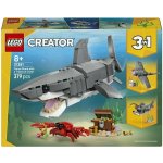 LEGO® Creator 31381 Divoký žralok a truhla s pokladem – Hledejceny.cz