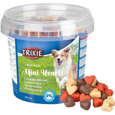 Trixie Trainer snack Mini Hearts kuře, jehněčí a losos 200 g – Zboží Mobilmania