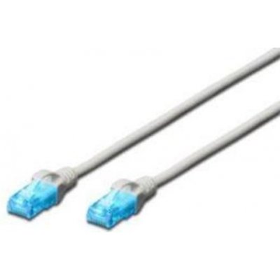 Digitus DK-1512-030 Ecoline patch, UTP, CAT 5e, AWG 26/7, 3m, šedý – Zboží Mobilmania