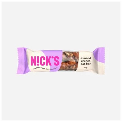 Nick's Ořechová tyčinka křupavá mandle 40 g – Zboží Dáma