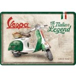 Postershop Plechová pohlednice - Vespa (Italian Legend) – Zbozi.Blesk.cz