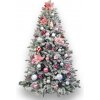 Vánoční stromek LAALU Ozdobený stromeček PRINCEZNA MÁJA 270 cm s 165 ks ozdob a dekorací