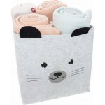 MAT koš filc Zvířátko 32 x 32 x 32 cm mix barev a motivů – Zboží Dáma