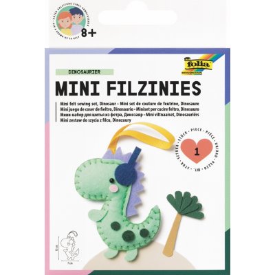 Folia Mini šití filc dinosaurus – Zboží Dáma