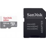 SanDisk microSDXC 64 GB SDSQUNS-064G-GN3MA – Hledejceny.cz