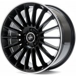 Keskin KT15 8,5x19 5x112 ET30 black lip polished – Hledejceny.cz