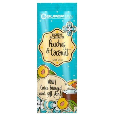 Supertan Sensations Peaches Coconut Cream 15 ml – Zboží Dáma