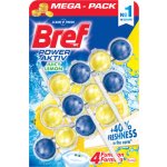 Bref WC Power Aktiv Lemon WC kuličky 3 x 50 g – Zbozi.Blesk.cz