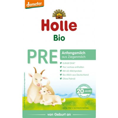 Holle Bio PRE počáteční kojenecká výživa kozí 400 g – Zboží Dáma