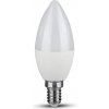 Žárovka V-TAC žárovka E14 4,5W studená svíčka 6500K 470lm