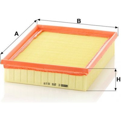 MANN-FILTER Vzduchový filtr MANN MF C25015 – Hledejceny.cz