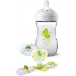 Philips Avent sada dárků pro novorozence SCD287 / 24 Bottle + dudlík 260 ml – Zbozi.Blesk.cz