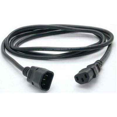 PremiumCord Prodlužovací kabel - síť 230V, IEC 320 C13 - C14, 2 m, kps2 – Zbozi.Blesk.cz