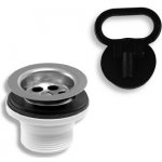 NOVASERVIS Umyvadlový uzávěr 5/4" plast 439,P – Zboží Mobilmania