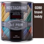 BARVY A LAKY HOSTIVAŘ HOSTAGRUND prim 3v1 S2177/0280 0,6L hněď tmavá – Sleviste.cz