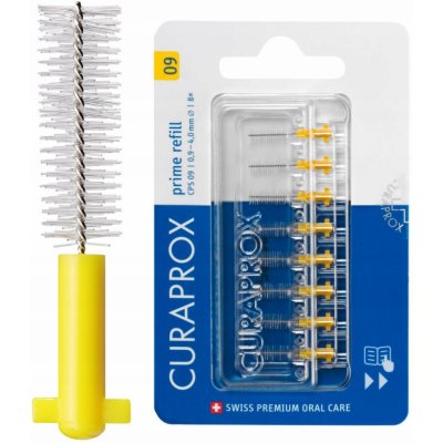 Curaprox CPS 09 Prime Refill mezizubní kartáčky bez držáku 8 ks – Hledejceny.cz