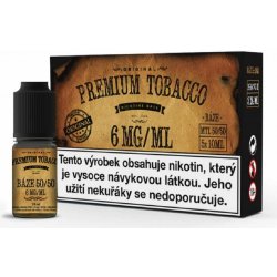 Premium Tobacco nikotinová báze PG50/VG50 5x6mg 10ml