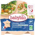 Babybio Zelená zelenina s pastinákem a bulgurem 230 g – Sleviste.cz