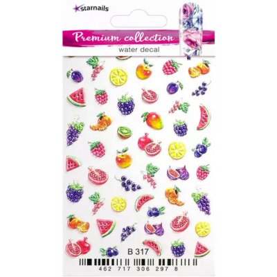 Starnails 3D Vodolepky na nehty premium 317 ovoce – Hledejceny.cz
