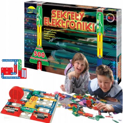 Dromader Tajemství elektroniky 500 experimentů – Zboží Dáma