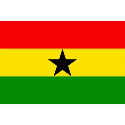 Státní vlajka Ghana tištěná venkovní Alerion – Hledejceny.cz