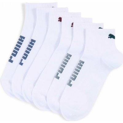 Puma Rib Logo Quarter 3P 94721803 white various logo colors – Hledejceny.cz