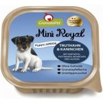 GranataPet Mini Royal Puppy/Junior Krůta & králík s bramborami pastinákem mrkví a lososovým olejem 150 g – Sleviste.cz