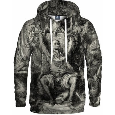 Aloha From Deer Dore Series Don Quixote Hoodie H-K AFD493 Grey