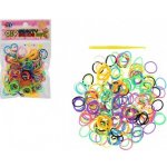 Teddies udělej si svůj náramek gumičky barevné 600ks v sáčku 12x16cm – Hledejceny.cz