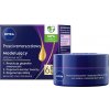 Přípravek na vrásky a stárnoucí pleť Nivea noční krém proti vráskám + tvarovací krém 65+ 50 ml