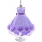 Dívčí společenské šaty Laura fialová – Zboží Dáma