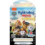 Vyškrabuj objevuj vybarvuj Tlapková patrola – Zboží Dáma