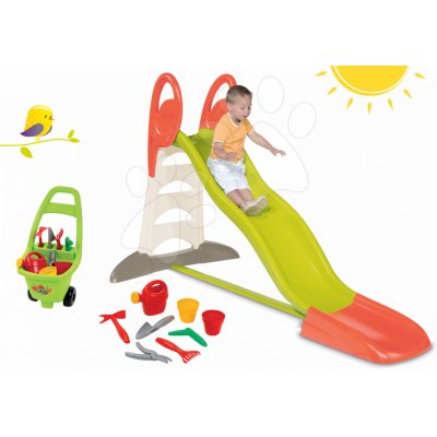 Smoby 310192-4 set Toboggan Funny a dětský stůl Piknik se dvěma lavicemi – Sleviste.cz