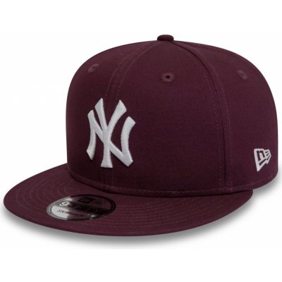 New Era MLB League Essential New York Yankees Maroon 9FIFTY Snapback červená / červená – Zboží Mobilmania