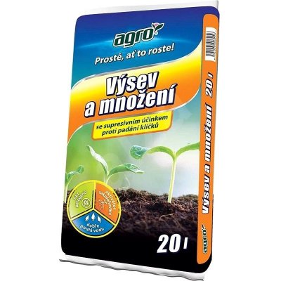 Agro CS Výsevní substrát 5 l – Zbozi.Blesk.cz