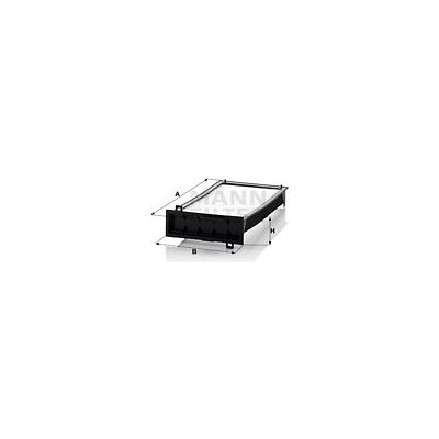Filtr, vzduch v interiéru MANN-FILTER CU 3518 – Hledejceny.cz