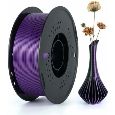 Kingroon PLA TRI COLOR 1,75 mm 1kg Černá/Modrá/Fialová – Zboží Živě