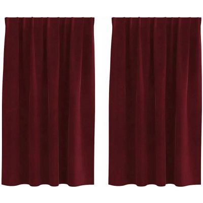 Záclony VidaXL 140 x 140 cm, průsvitné – Hledejceny.cz