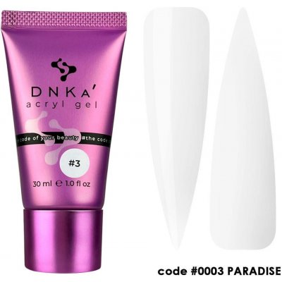 DNKA Acryl Gel 0003 Paradise 30 ml – Zboží Dáma