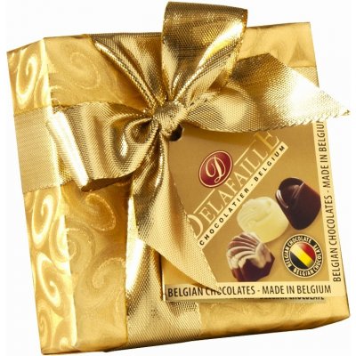 Selllot Belgické plněné pralinky ve zlatém papíru 50 g – Sleviste.cz