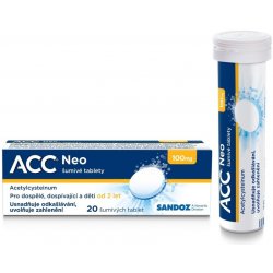 ACC NEO POR 100MG TBL EFF 20