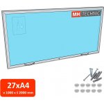 MH Technic venkovní informační vitrína MH60 1000 x 2000 mm 27xA4 – Zboží Dáma