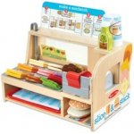 Melissa & Doug Dřevěný sendvičový pult MDU41650 – Zboží Mobilmania