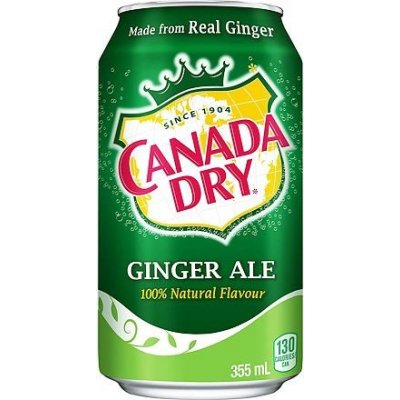 Canada Dry sycený nápoj s příchutí zázvoru 355 ml – Zboží Mobilmania