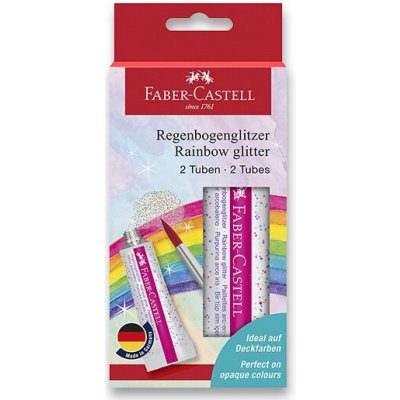 Faber-Castell Třpytky Rainbow 12 ml, 2 ks 125089 – Zboží Mobilmania