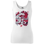 Dobrý Triko dámské tílko s potiskem Punk Bílá – Zboží Dáma